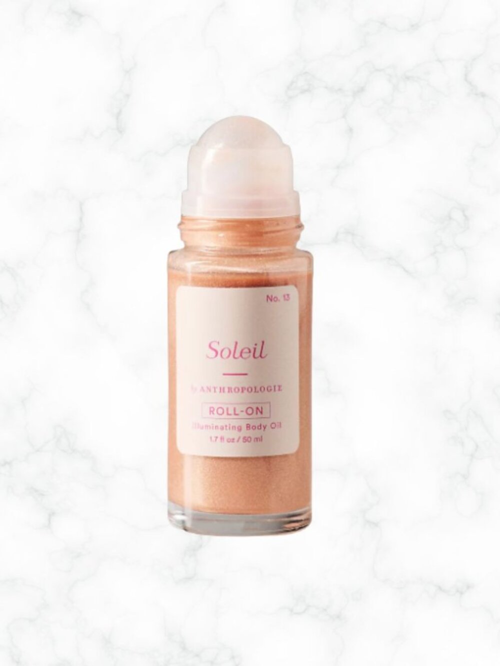 NWT | Nostalgia Shimmer Roll-On Illuminating Body Oil Soleil 1.7 oz